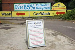 Chemicals: Eco-friendly car wash recycling over 85% of water