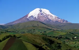 Chimborazo: Ecuador - Chimborazo Volcano from the west