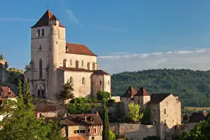 Hilltop: Eglise Church and Medieval town of Saint-Cirq-Lapopie