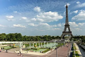 Champ: Eiffel Tower, Trocadero, the Trocadero gardens