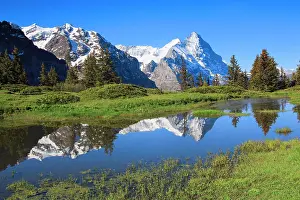 Eiger: Eiger, Monk, Switzerland, Europe