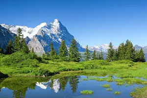 Eiger: Eiger, Monk, Switzerland, Europe