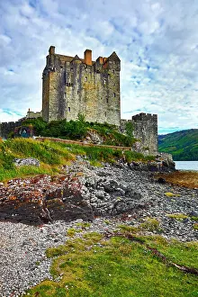 050818: Eilean Donan Castle on Loch Duich, Kyle of Lochalsh