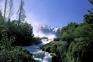 Scan: El Laja waterfall, Biobio Region, Chile