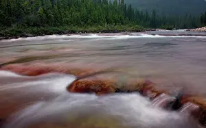 Converging: Elbow River in Kanakansis Country, Alberta