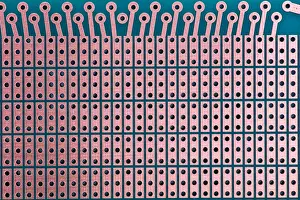 Boards: Electronic circuit board, blank, made from copper