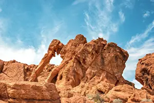 Nevada: Elephant Rock, rock formation, sandstone formation