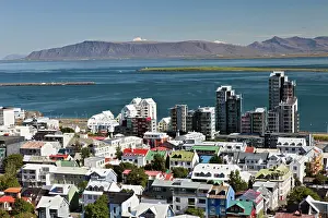 Reykjavik: Elevated view of Reykjavik, Iceland