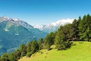 Aosta: Emilius mountain, Aosta Valley, Italian