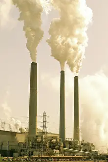 Polluting: Emissions from Coal-fired Power Plant