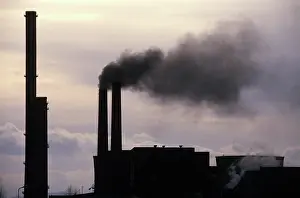 Polluting: Emissions from Coal-fired Power Plant