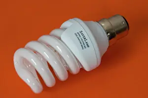 Lightbulb: Energy efficient light bulb or Saverlamp