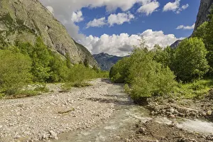 Valleys: Enger-Grund creek, Eng valley, Tyrol, Austria