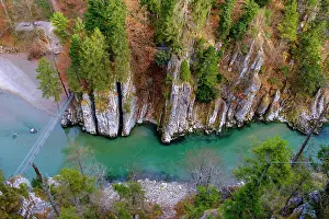 Chiemgau: Entenlochklamm, Tiroler Ache, on the smugglers