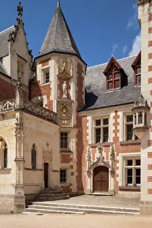 Residence: Front entry to Clos Luce, Leonardo da Vinci's