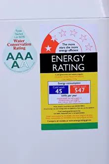 Machines: Environment - Energy and water efficiency rating