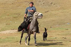 Competitions: Equestrian Games in Ulach Taricht at Lake Son Kul - Kyrgyzst