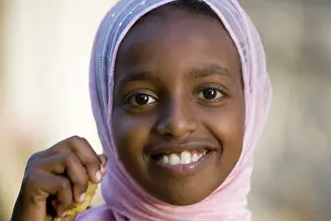Headwear: Eritrean Girl - Wearing headwear