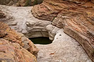 Layers: Ernst Tinaja water pools
