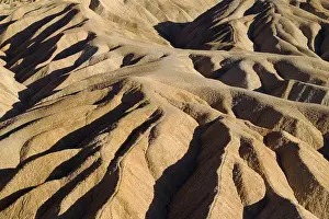 Gower: Eroded badlands at Gower Gulch seen from Zabriskie