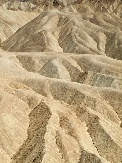 Zabriskie: Eroded badlands around Zabriskie Point in the Death Valley