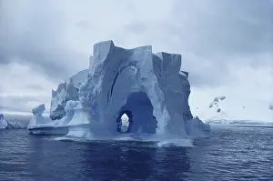 Weathered: Eroded Iceberg, Antarctica