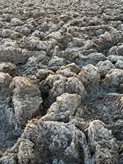 Golf: Eroded rock salt pinnacles at the Devils Golf Course