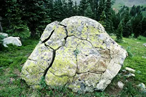 Cracking: Eroding Boulder