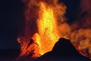 Nights: Eruption in Geldingadalur, Fagradalsfjall, Reykjanes