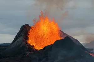 Volcanoes: Eruption in Geldingadalur, Fagradalsfjall, Reykjanes