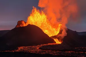 Volcanoes: Eruption in Geldingadalur, Fagradalsfjall, Reykjanes
