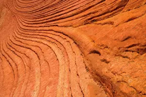 Overlapping: Escalante cross-bedding - intricately overlapping