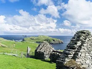 Fishery: Eshaness peninsula, the old haaf fishing