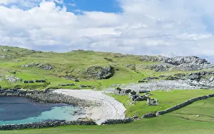 Economy: Eshaness peninsula, the old haaf fishing