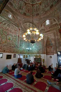 Believer: Et'hem Bey Mosque, Tirana, Albania, Europe Et'hem