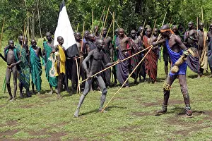 Surma: Ethiopia - Ceremony of Donga among Surma