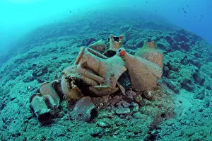 Remain: Etruscan Amphora in a protected archaeological