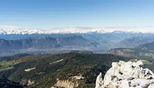 Bolzano: Etsch valley towards the town of Bozen (Bolzano)