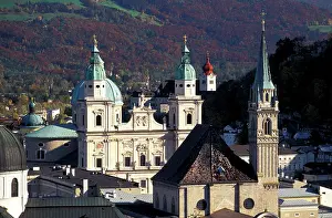 Barnes: Europe, Austria, Salzburg. Dom (Cathedral)