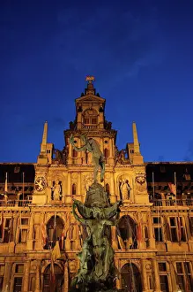 Hall: Europe, Belgium, Antwerp. Brabo Fountain