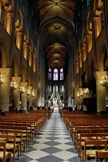 Seat: Europe, France, Paris. Notre-Dame Cathedral