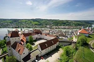 Engelbrecht: Europe, Germany, Bavaria, Passau, view from