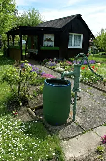 Pump: Europe, Germany, Bavaria, Straubing, water