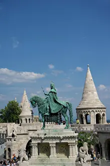 Turret: Europe, Hungary, Budapest, Buda, Castle
