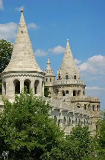 Turret: Europe, Hungary, Budapest, Buda, Castle
