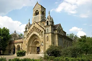 Engelbrecht: Europe, Hungary, Budapest, Iglesia de Vajdahunyad