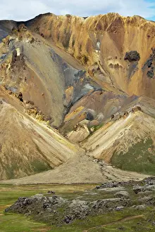 Fjallabak: Europe; Iceland; Landmannlaugar in Fjallabak