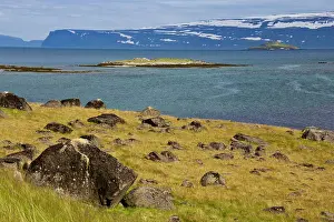 Fjords: Europe, Iceland, West Fjords, North Atlantic