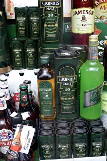 Booze: Europe, Ireland, Westport. Whisky selection