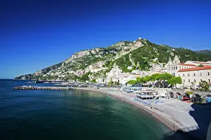Amalfi: Europe, Italy, Amalfi, Beautiful Beach and